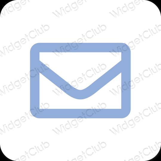 Icônes d'application Mail esthétiques