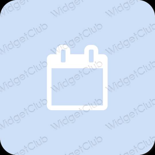 Estética Calendar ícones de aplicativos
