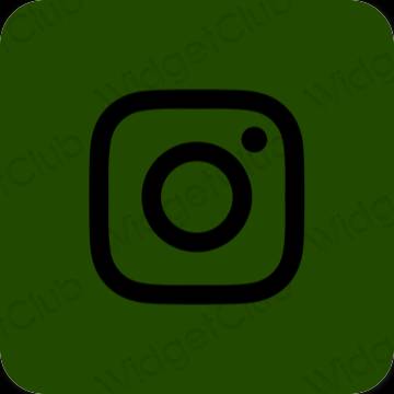 Estetické ikony aplikací Instagram
