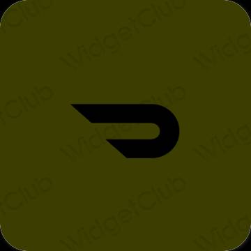 Estetické ikony aplikácií Doordash