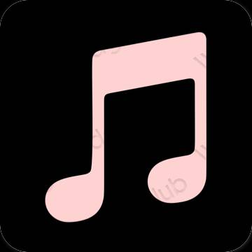 Biểu tượng ứng dụng Apple Music thẩm mỹ