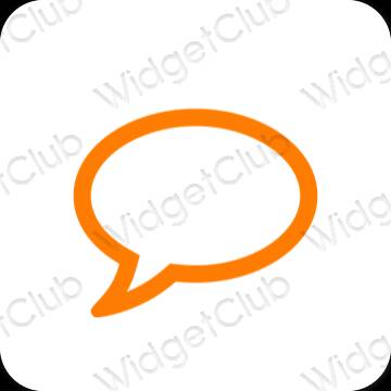 جمالية Messages أيقونات التطبيقات