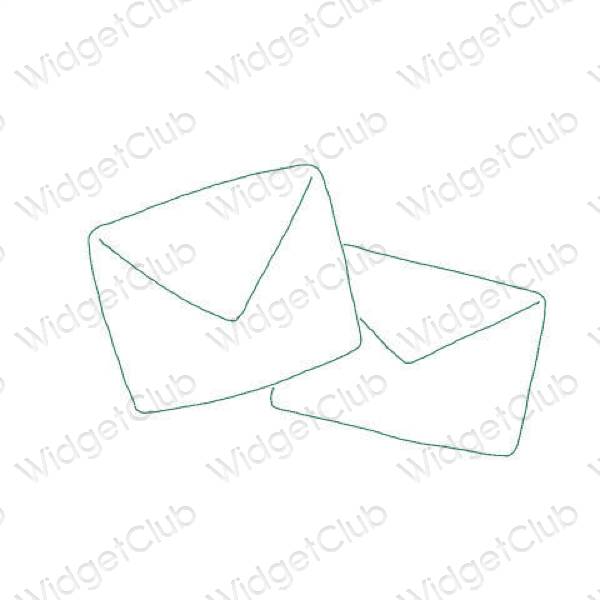 Aesthetic Mail app icons