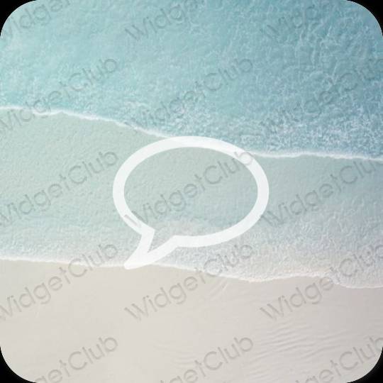 Estetis krem Messages ikon aplikasi