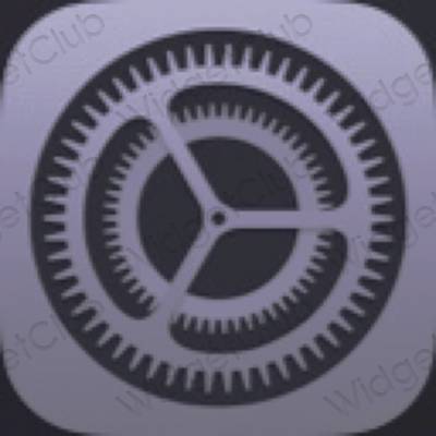 Esthetische Settings app-pictogrammen