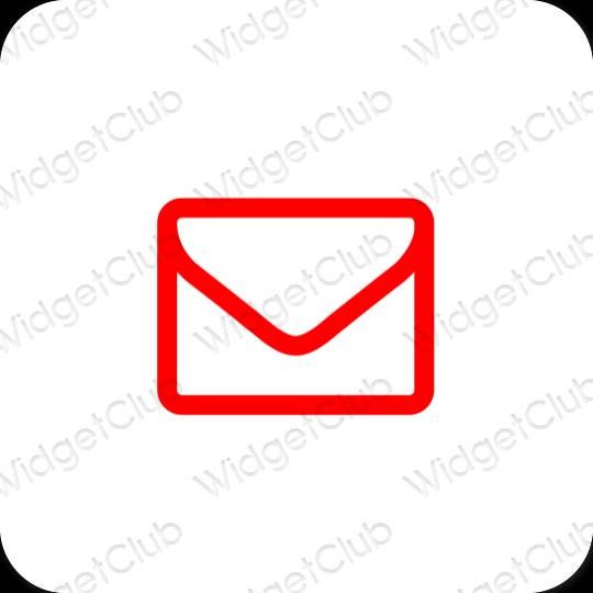 Ästhetische Mail App-Symbole