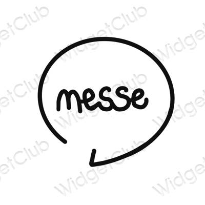 Esthetische Messages app-pictogrammen