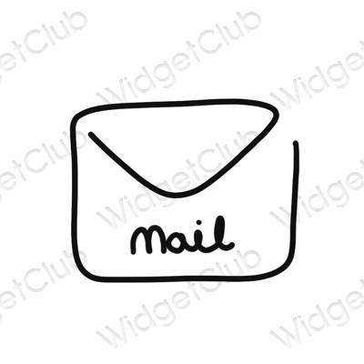 Aesthetic Mail app icons