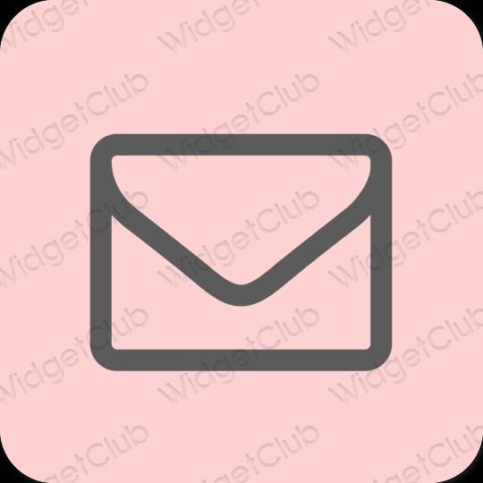 Stijlvol roze Yahoo! app-pictogrammen