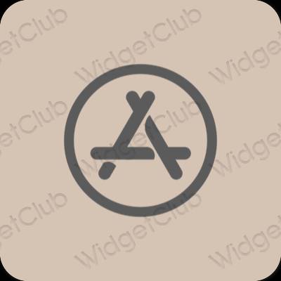 Естетски беж AppStore иконе апликација