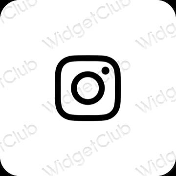 جمالية Instagram أيقونات التطبيقات