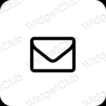 Esthetische Mail app-pictogrammen