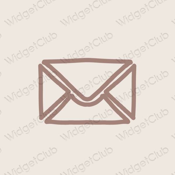 جمالية Mail أيقونات التطبيقات