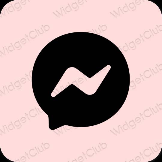 Ikon aplikasi estetika Messenger