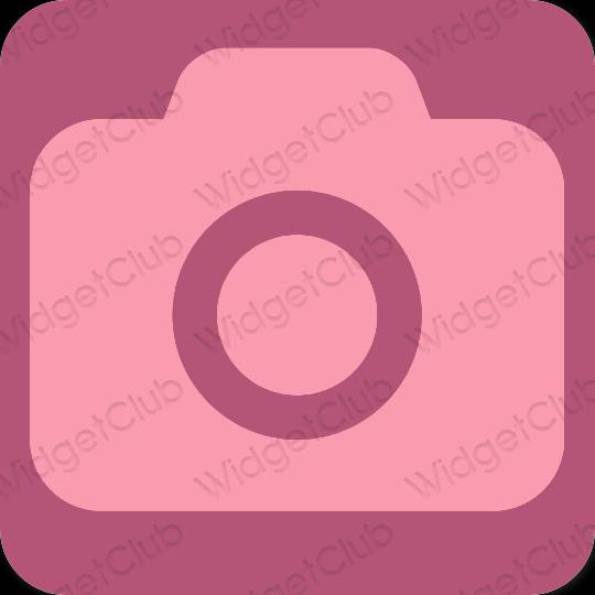 Esthetische Camera app-pictogrammen