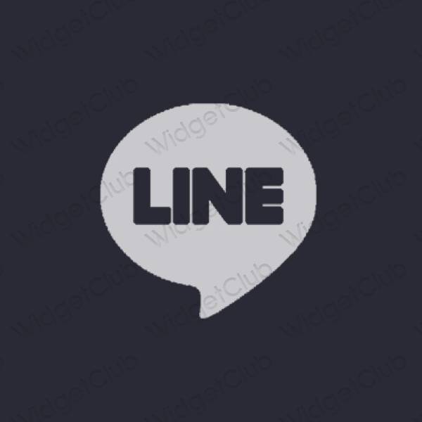 美学LINE 应用程序图标