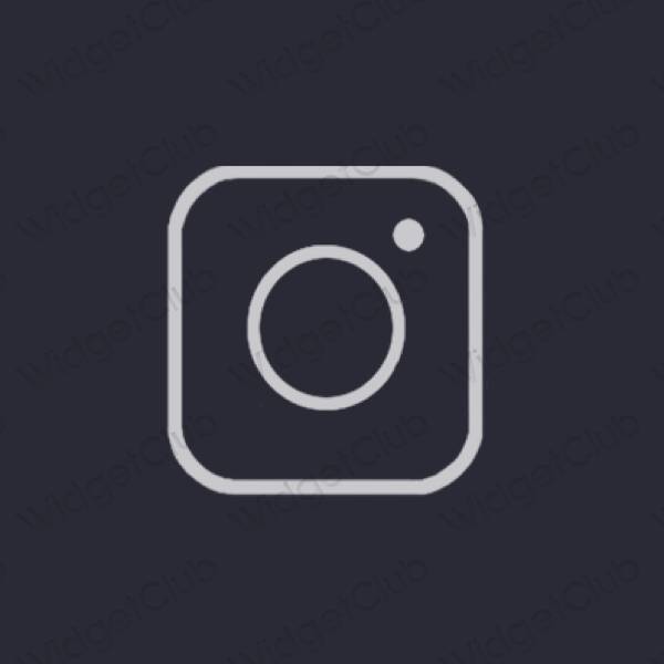 Biểu tượng ứng dụng Instagram thẩm mỹ