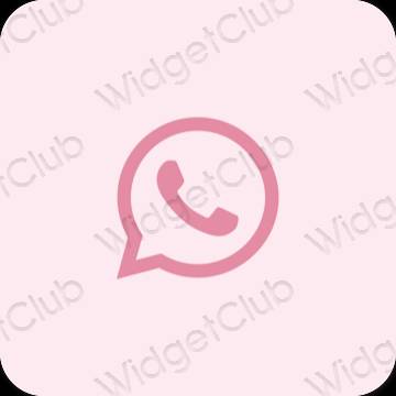 Estetické ikony aplikácií WhatsApp