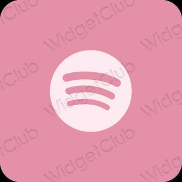 Estética Spotify iconos de aplicaciones