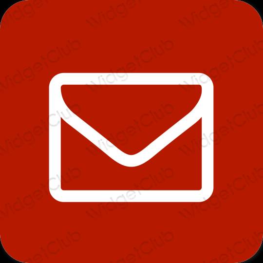 جمالية Mail أيقونات التطبيقات