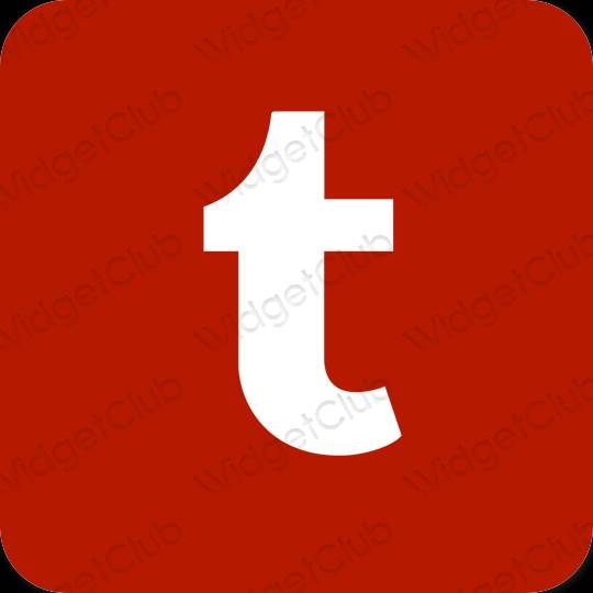 Estetske Tumblr ikone aplikacij