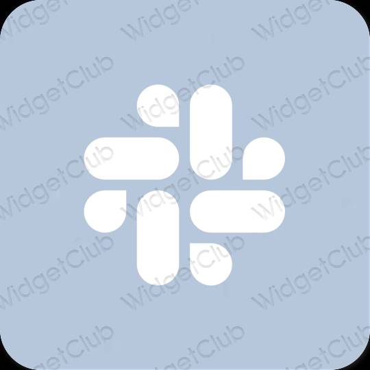 Estética Slack iconos de aplicaciones