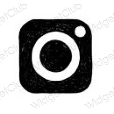 Ästhetische Instagram App-Symbole