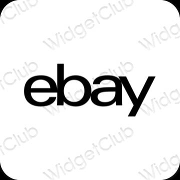 Estetické ikony aplikací eBay