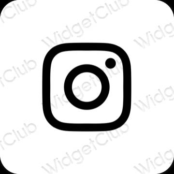 Ästhetische Instagram App-Symbole