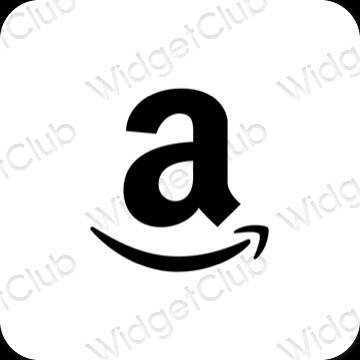 Icônes d'application Amazon esthétiques