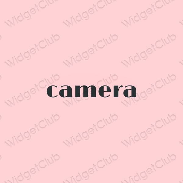 Esthetische Camera app-pictogrammen