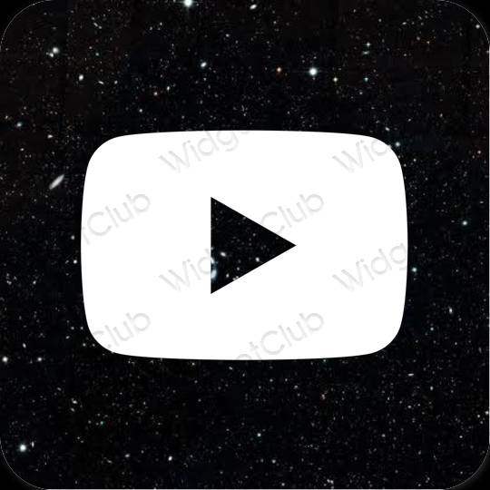 جمالية Youtube أيقونات التطبيقات