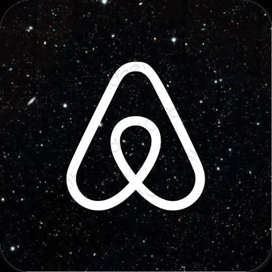 Ikon apl Airbnb Estetik