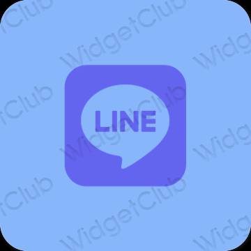 جمالية LINE أيقونات التطبيقات