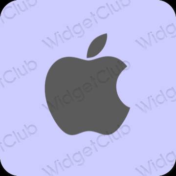 Естетичний фіолетовий Apple Store значки програм