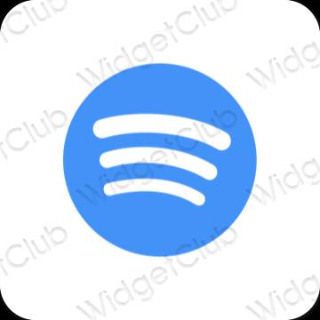 Естетске Spotify иконе апликација