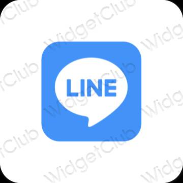 Эстетические LINE значки приложений