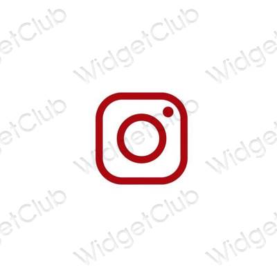 Æstetiske Instagram app-ikoner