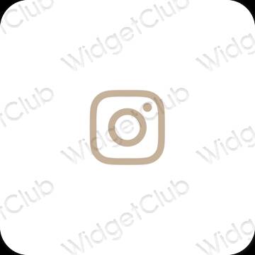 Estetické ikony aplikací Instagram