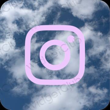 Ästhetische Instagram App-Symbole