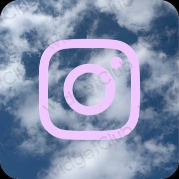 Ästhetische Instagram App-Symbole