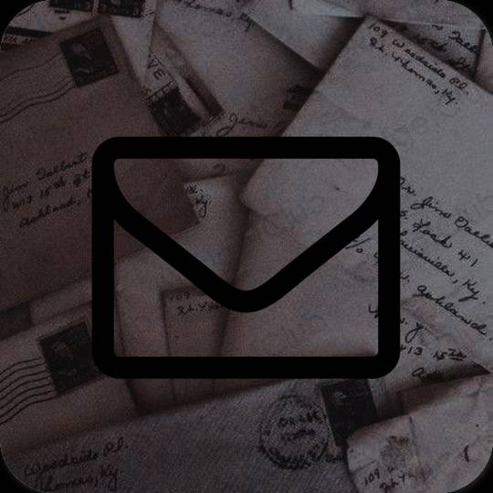 نمادهای برنامه زیباشناسی Mail