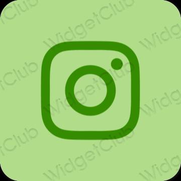 Instagram おしゃれアイコン画像素材