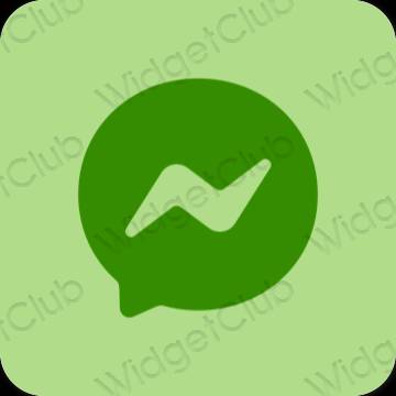 Estetické ikony aplikácií Messenger
