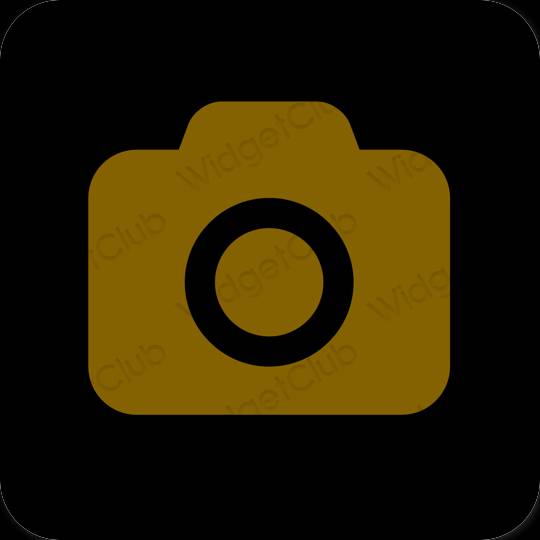 Icônes d'application Camera esthétiques