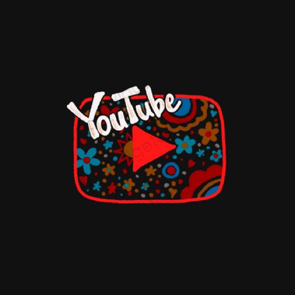 Icônes d'application Youtube esthétiques