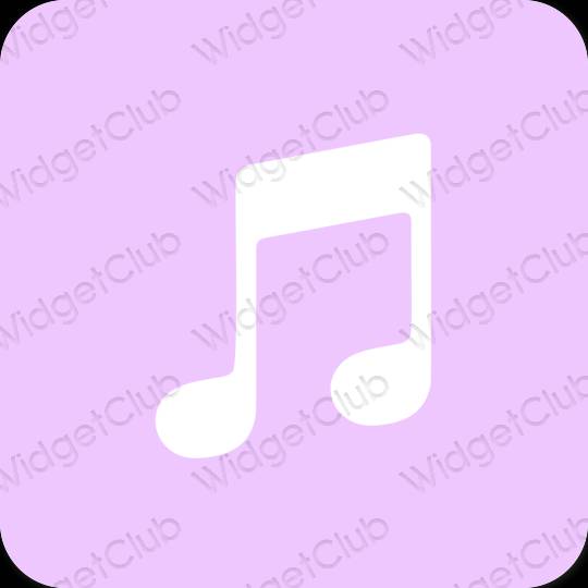 Естетске Apple Music иконе апликација