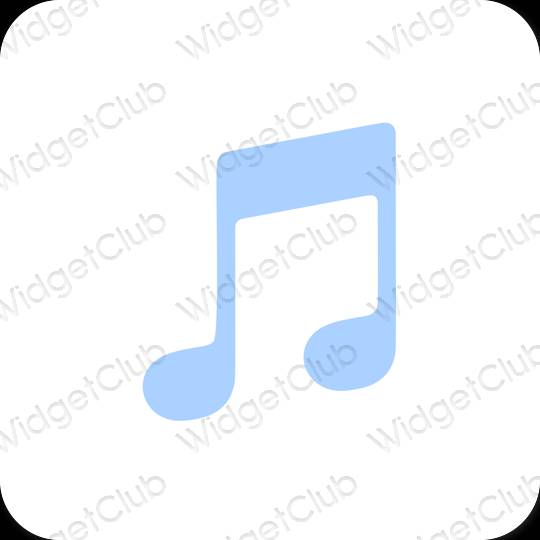 Estética Apple Music iconos de aplicaciones