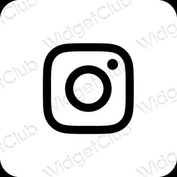 Esthetische Instagram app-pictogrammen