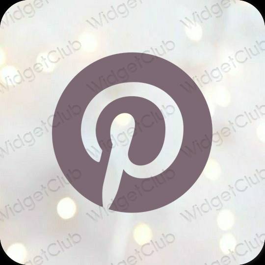 Icone delle app Pinterest estetiche